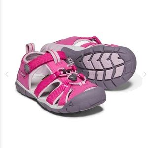 NEW KEEN Little Kids' Seacamp II CNX Very Berry/Dawn Pink size 8